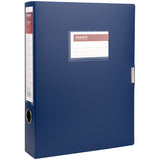 Ordner-Box mit Klettverschluss Axent 1760-02-A, A4, 60 mm, Blau