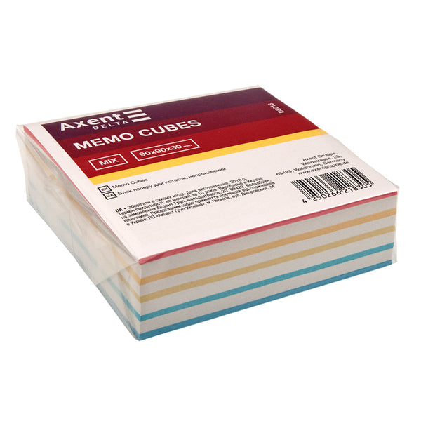 Note paper "MIX" 90Х90Х30mm, unglued