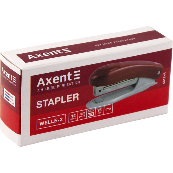 Heftgerät Axent Welle-2 4812-01-A, 12 Blatt