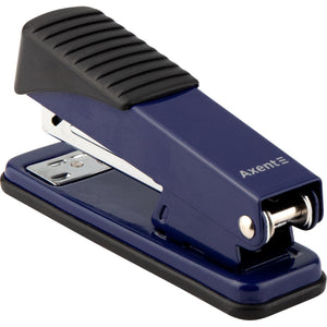 Heftgerät Nr. 24/6 Axent Exakt-2 4925-02-A, Metall, 25 Blatt, blau