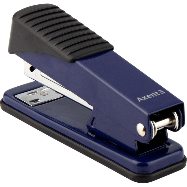 Heftgerät Nr. 24/6 Axent Exakt-2 4925-02-A, Metall, 25 Blatt, blau