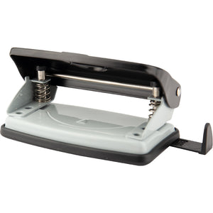 Hole punch Axent Exakt-2 metal, 10sheets, black