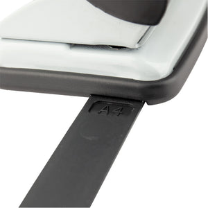 Hole punch Axent Exakt-2 metal, 10sheets, black