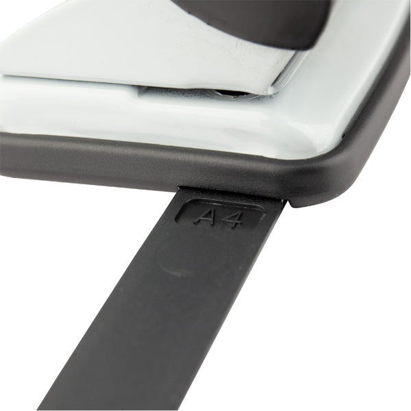 Hole punch Axent Exakt-2 metal, 10sheets, black