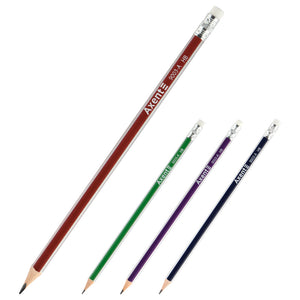 Graphite pencil with eraser Axent 9003-A, НВ, 2.2 mm