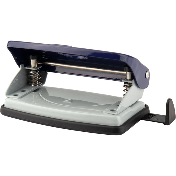 Hole punch Axent Exakt-2 3910-02-A, metal, 10 sheets, blue