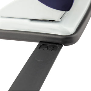 Hole punch Axent Exakt-2 3910-02-A, metal, 10 sheets, blue