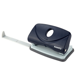 Locher Axent Welle-2 3810-02-A, Kunststoff, 10 Blätter, blau