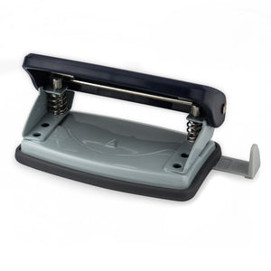 Locher Axent Welle-2 3810-02-A, Kunststoff, 10 Blätter, blau