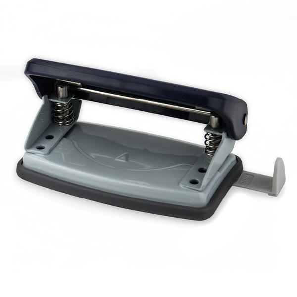Locher Axent Welle-2 3810-02-A, Kunststoff, 10 Blätter, blau