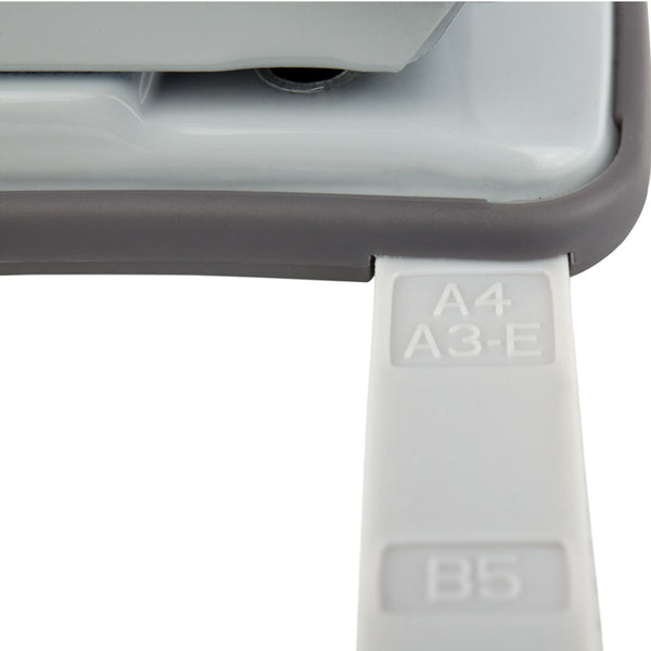 Hole punch Axent Welle-2 3820-02-A, plastic, 20 sheets, blue