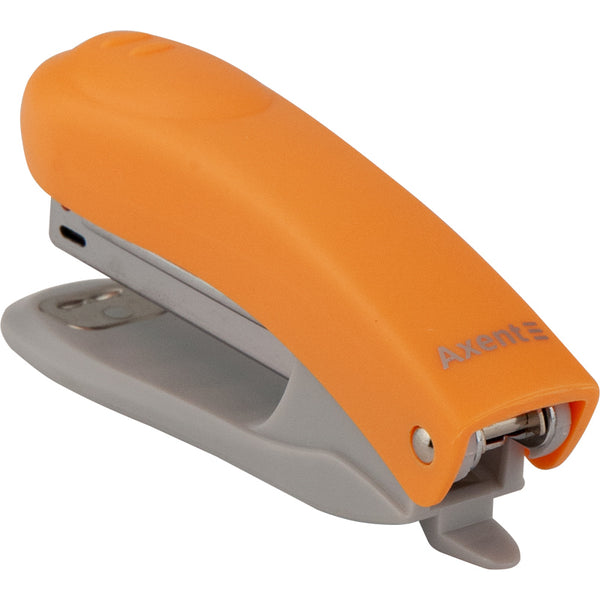 Heftgerät Nr. 10 Axent Welle-2 4813-12-A, Kunststoff, 12 Blatt, orange