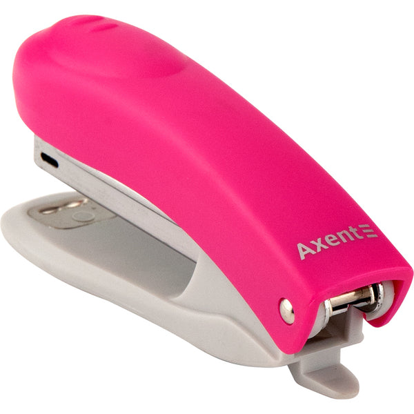 Heftgerät Nr. 10 Axent Welle-2 4813-10-A, Kunststoff, 12 Blatt, rosa