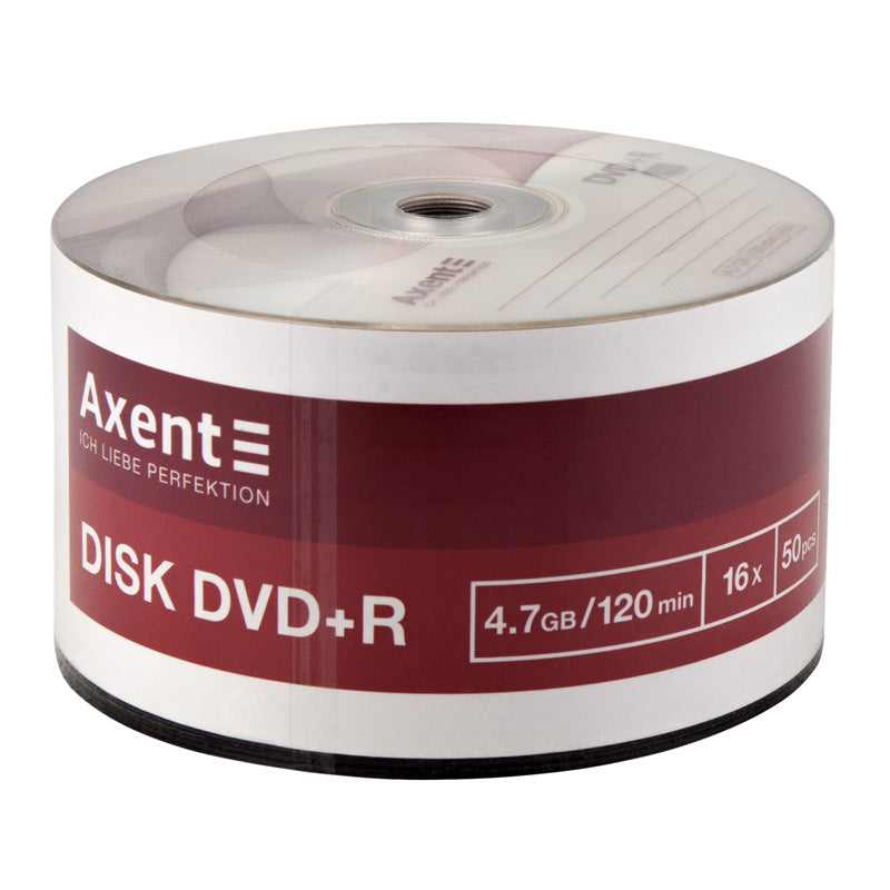 DVD+R Axent 8108-A  4,7GB/120min 16X, 50 pcs, bulk