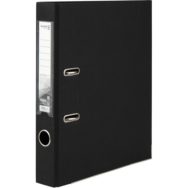 Lever-arch file Delta D1711-01P, 5 cm, double-sided, non-assembled, black
