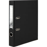 Lever-arch file Delta D1711-01P, 5 cm, double-sided, non-assembled, black