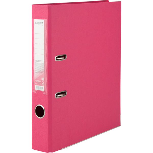 Lever-arch file Delta D1711-05P, 5 cm, double-sided, non-assembled, pink