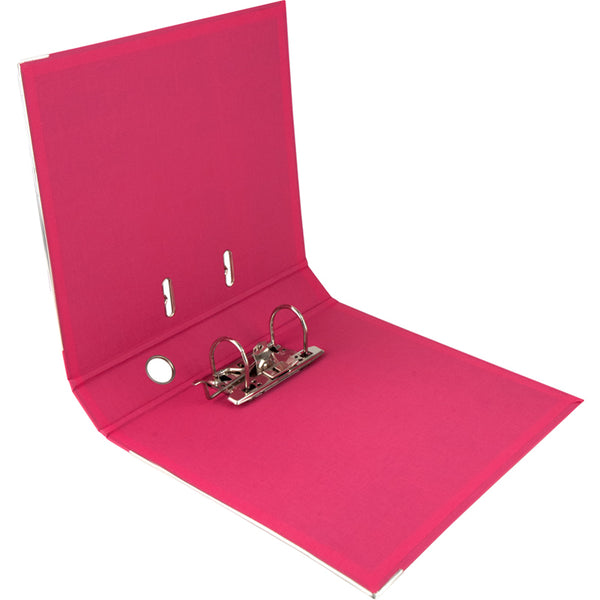 Lever-arch file Delta D1711-05P, 5 cm, double-sided, non-assembled, pink