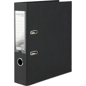 Lever-arch file Delta D1712-01P, 7,5 cm, double-sided, non-assembled, black