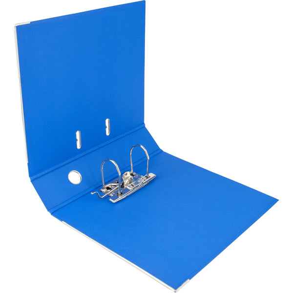 Lever-arch file Delta D1712-07P, 7,5 cm, double-sided, non-assembled, blue