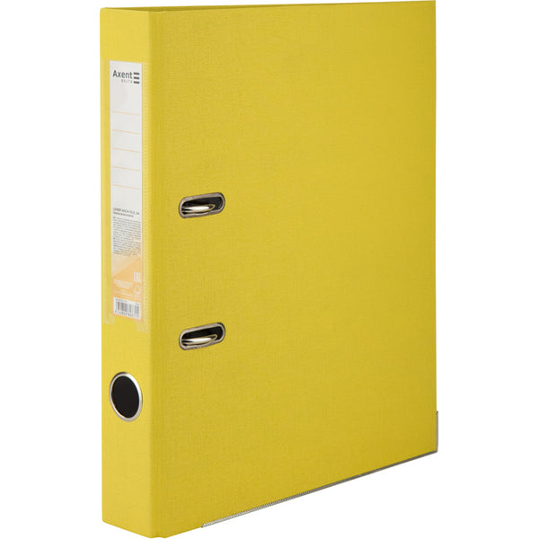 Lever-arch file Delta D1713-09P, 5 cm, one-sided, non-assembled, yellow