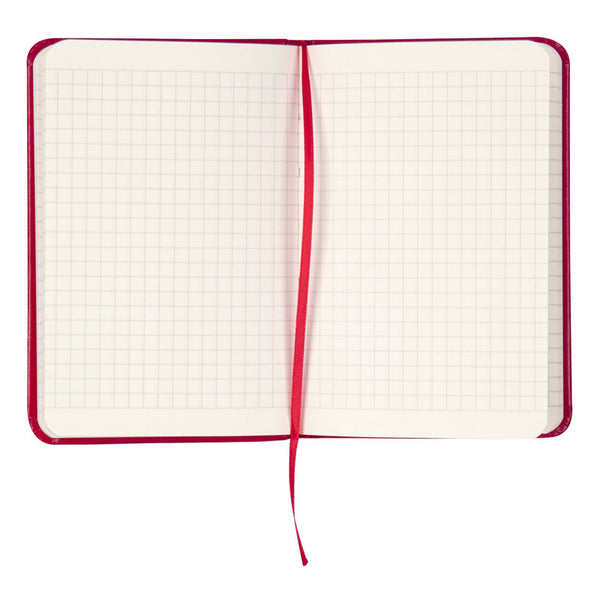 Notebook Axent Partner 8301-03-A, 95*140 mm, 96 pages, squared paper, red