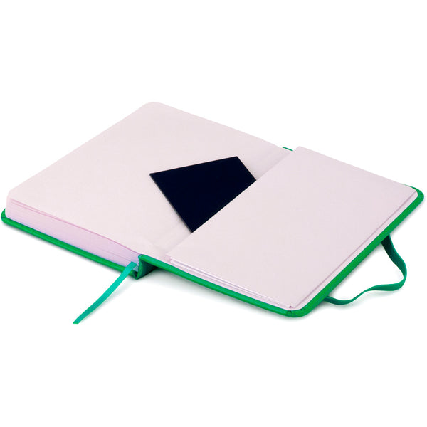Notebook Axent Partner 8301-04-A, 95*140 mm, 96 pages, squared paper, light green
