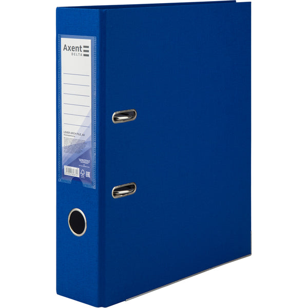 Ordner Delta D1714-07P einseitiger, A4, 75 mm, ungebunden, blau