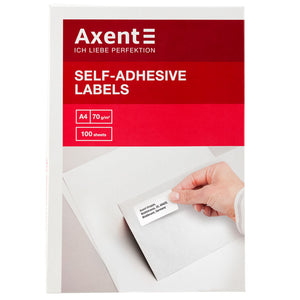 Etiketten Axent 2463-A, selbstklebend A4 - 16 St./Bl.