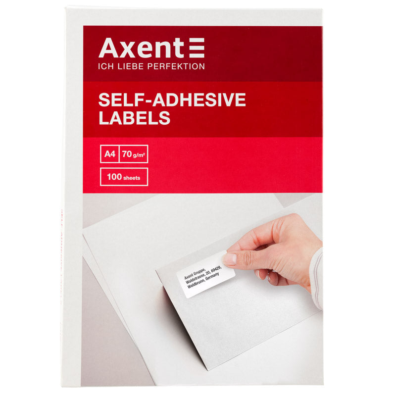 Etiketten Axent 2469-A, selbstklebend A4 - 65 St./Bl.