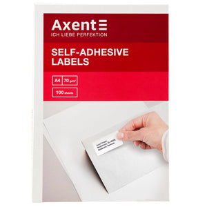 Etiketten Axent 2469-A, selbstklebend A4 - 65 St./Bl.