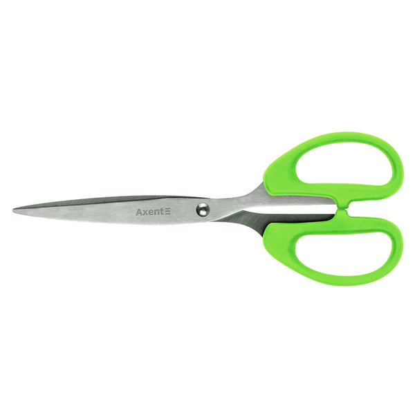 Büroscheren Axent Ultra 6211-09-A, 19 cm, mit Kunststoffgriffen, salatgrün