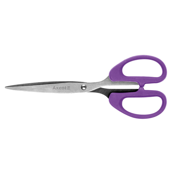 Büroscheren Axent Ultra 6211-11-A, 19 cm, mit Kunststoffgriffen, violett