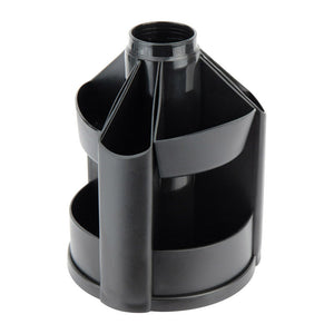 Desktop stationery organizer Axent D3004-01, 125х155 mm, black