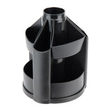 Desktop stationery organizer Axent D3004-01, 125х155 mm, black