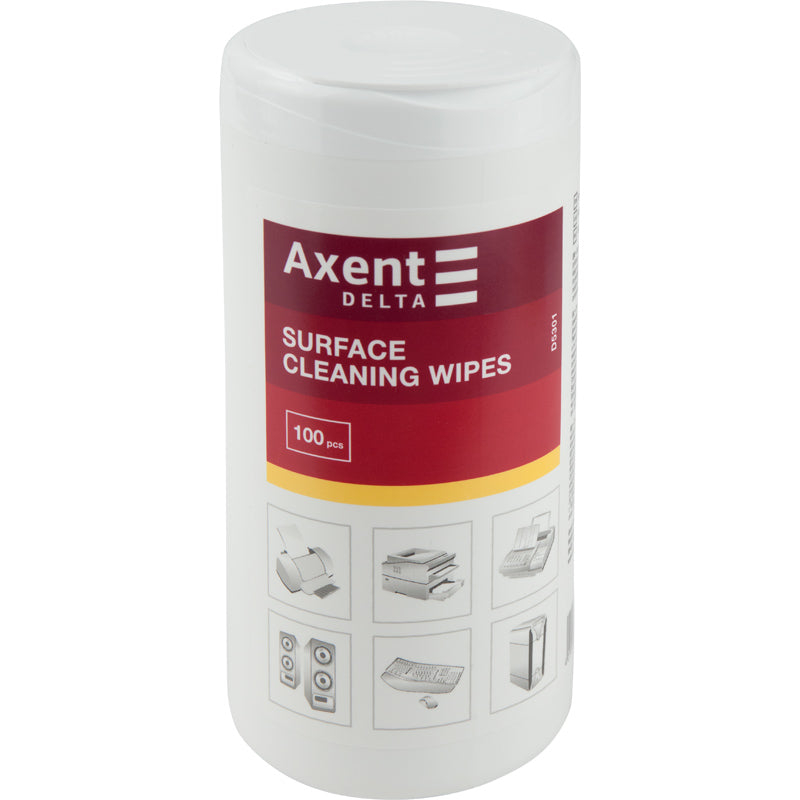 Surface-cleaning wipes, 100 pcs.