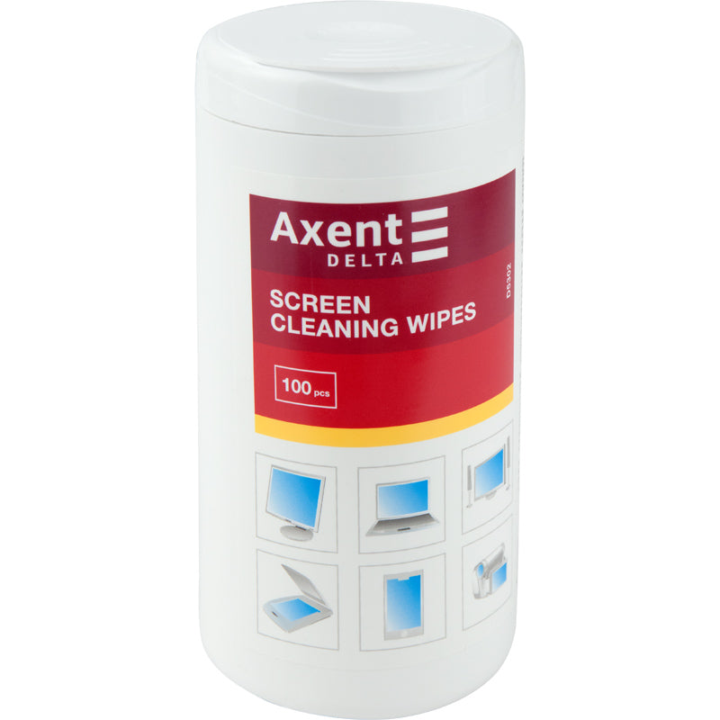 Screen-cleaning wipes, 100 pcs.