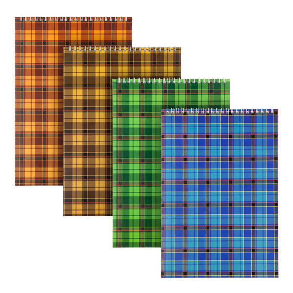 Spiral notebook Delta D8013-01, А4, 48 sheets, squared paper, assorted colours