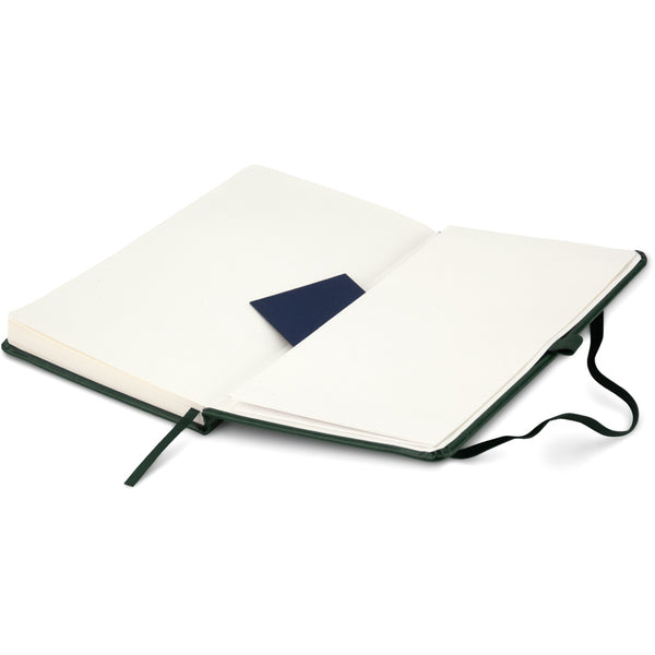 Notizbuch Axent Partner Lux 8202-04-A, A5-, 125x195 mm, 96 Blatt, kariert, harter Einband, grün