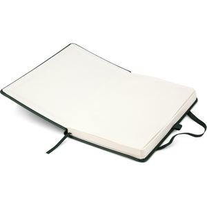 Notizbuch Axent Partner Lux 8202-04-A, A5-, 125x195 mm, 96 Blatt, kariert, harter Einband, grün