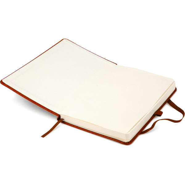 Notebook Axent Partner Lux 8202-19-A, 125*195 mm, 96 sheets, squared paper, brown