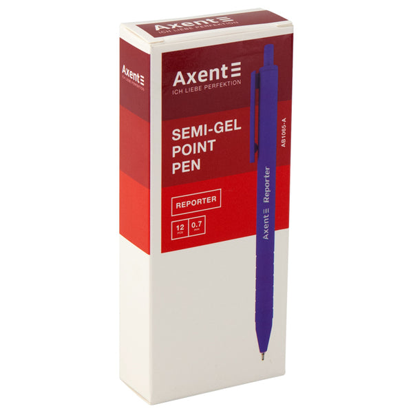 Ölstift automatisch Axent Reporter AB1065-02-A, 0,7 mm, blau