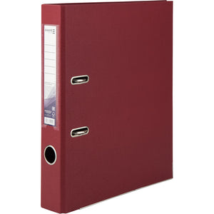 Lever-arch file Delta D1711-37P, 5 cm, double-sided, non-assembled, bordo