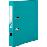 Lever-arch file Delta D1711-16P, 5 cm, double-sided, non-assembled, turquoise