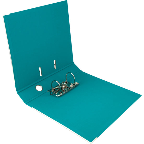 Lever-arch file Delta D1711-16P, 5 cm, double-sided, non-assembled, turquoise