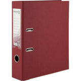 Lever-arch file Delta D1712-37P, 7,5 cm, double-sided, non-assembled, bordo