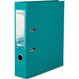 Lever-arch file Delta D1712-16P, 7,5 cm, double-sided, non-assembled, turquoise