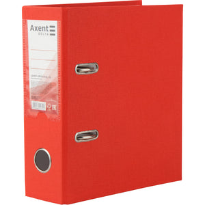 Ordner Delta D1718-06P einseitiger, A5, 75 mm, nicht gebunden, rot