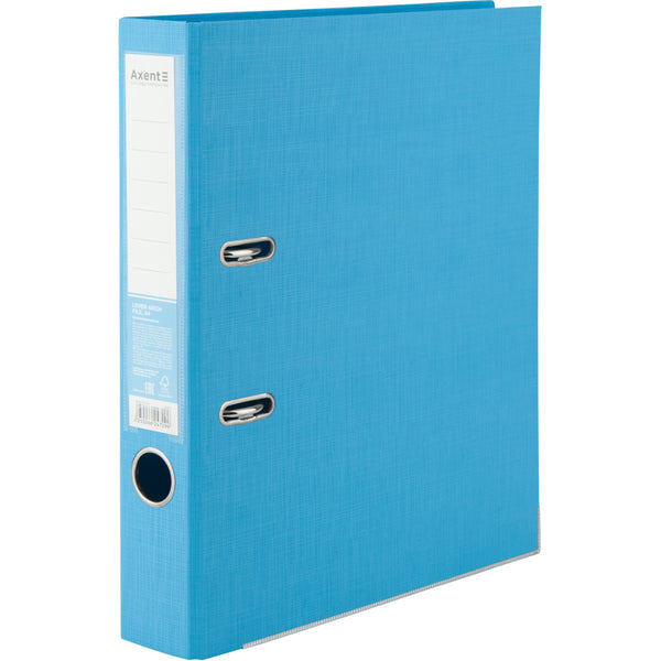 Ordner Axent Prestige+ 1721-29P-A, beidseitig, A4, 50 mm, zerlegt, hellblau