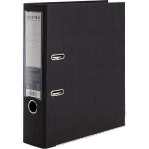 Ordner Axent Prestige+ 1722-01P-A, beidseitig, A4, 75 mm, zerlegt, schwarz